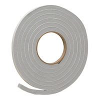 Frost King Weatherstriping Self-Stick Foam Seal Tape, 1/2-in x 3/8-in x 10-ft, Grey