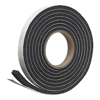 Frost King Sponge Weatherstripping Foam Seal Tape, 3/4-in x 10-ft, Black