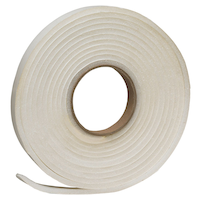 Ruban-mousse d'étanchéité alvéoles ouvertes Frost King, 3/4 po x 1/4 po x 17 pi, blanc Front_Angled_Right