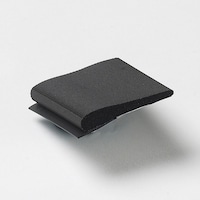 Joint/protège-coin de porte Frost King, 1-1/2 x 1-3/4 po, noir, paq. 4 Front_Angled_Right