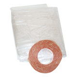 Frost King Indoor Window Shrink Insulation Kit, 62-in x 210-in, Extra Large Overhead_Plunge