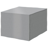 Tripel Square Central Air Conditioner Cover, 30-in x 34-in 34-in, Grey Front_Angled_Left