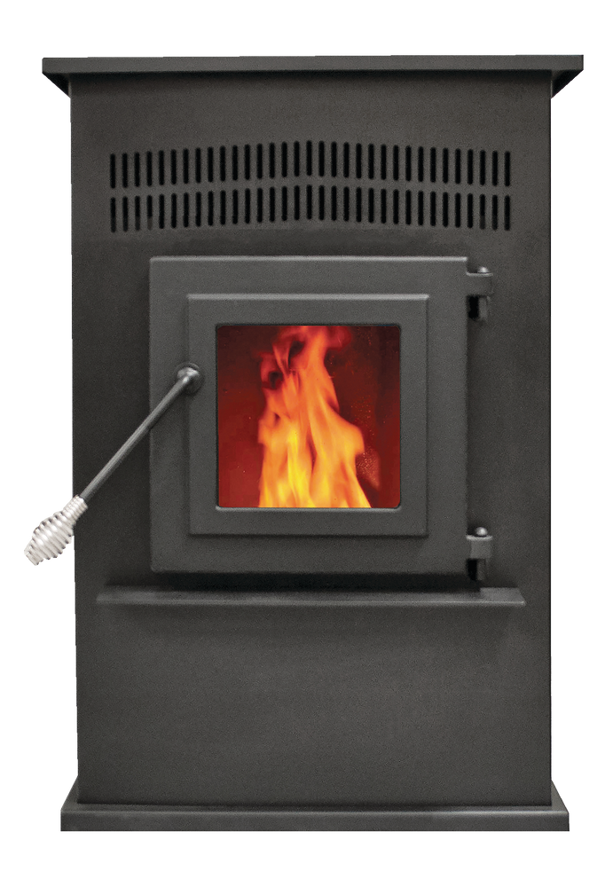 Timber Ridge Indoor Wood Pellet Stove w/Outside Air Kit, 2000sq.ft