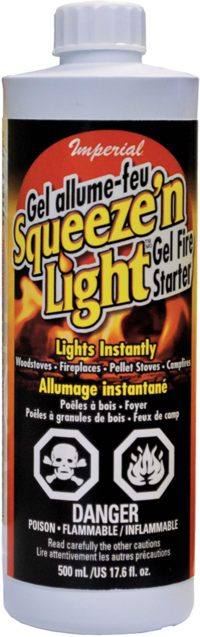 Imperial Squeeze'n Light Fire Starter Gel, 500mL Canadian Tire