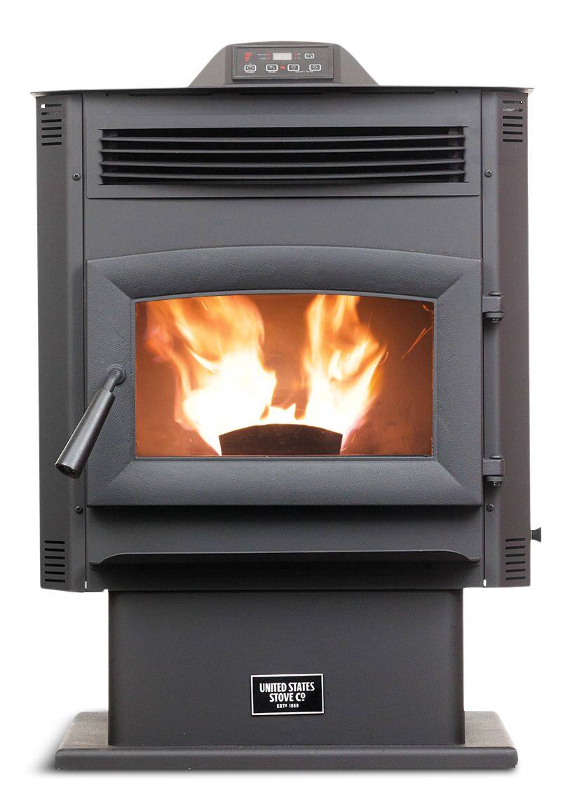 US Stove Company High-Efficiency Pellet Stove, 1700-sq-ft