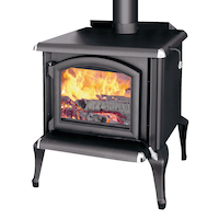 Poêle à bois en fonte Forgeron, certifiée EPA, 95 000 BTU