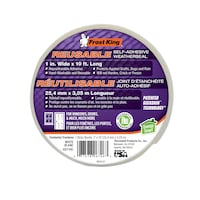Frost King Removable, Reusable Weather Seal Tape, 1-in x 10-ft