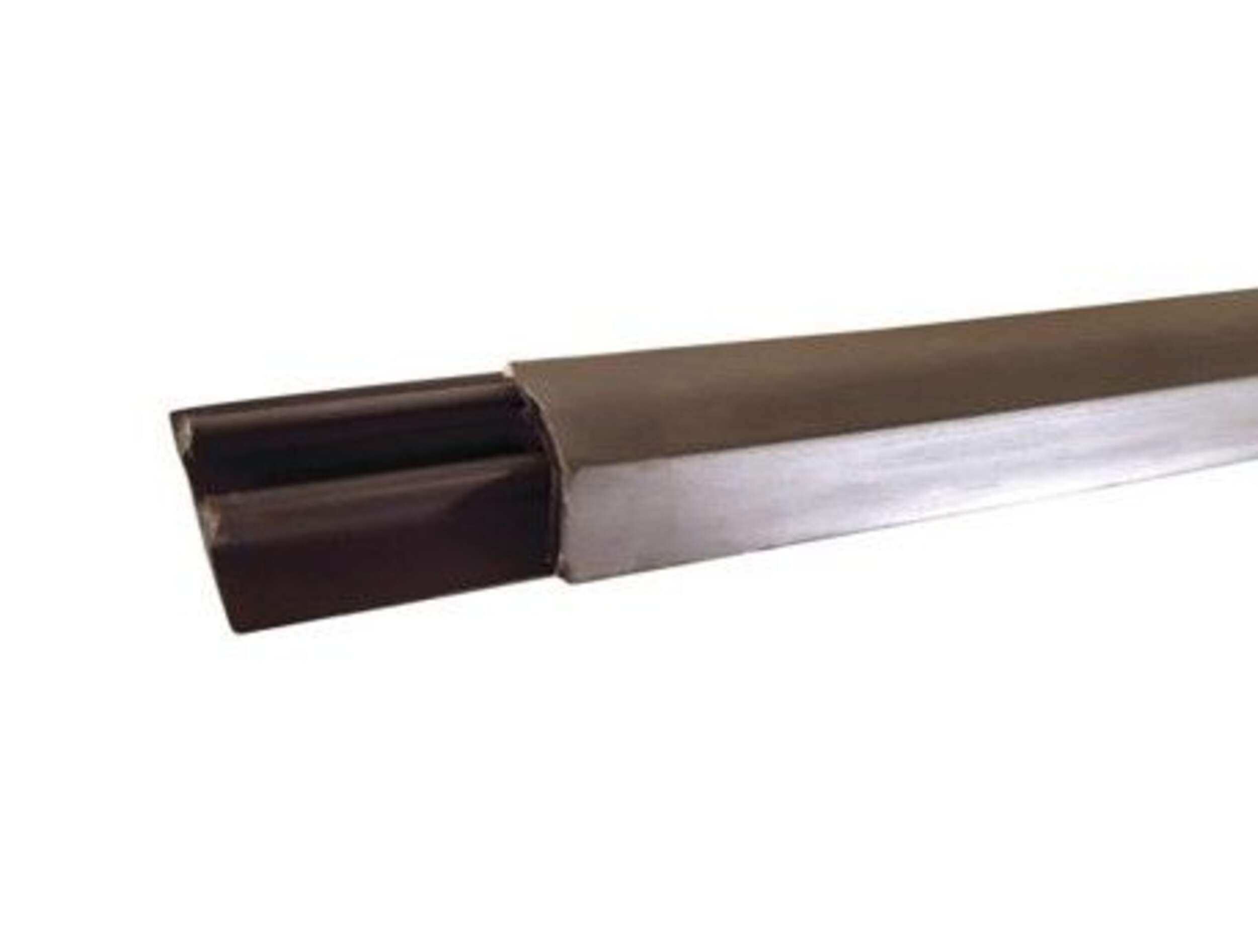 Frost King Self-Stick Framing Snap Tracks Lock For Indoor Windows, 60-in, Brown CloseUp