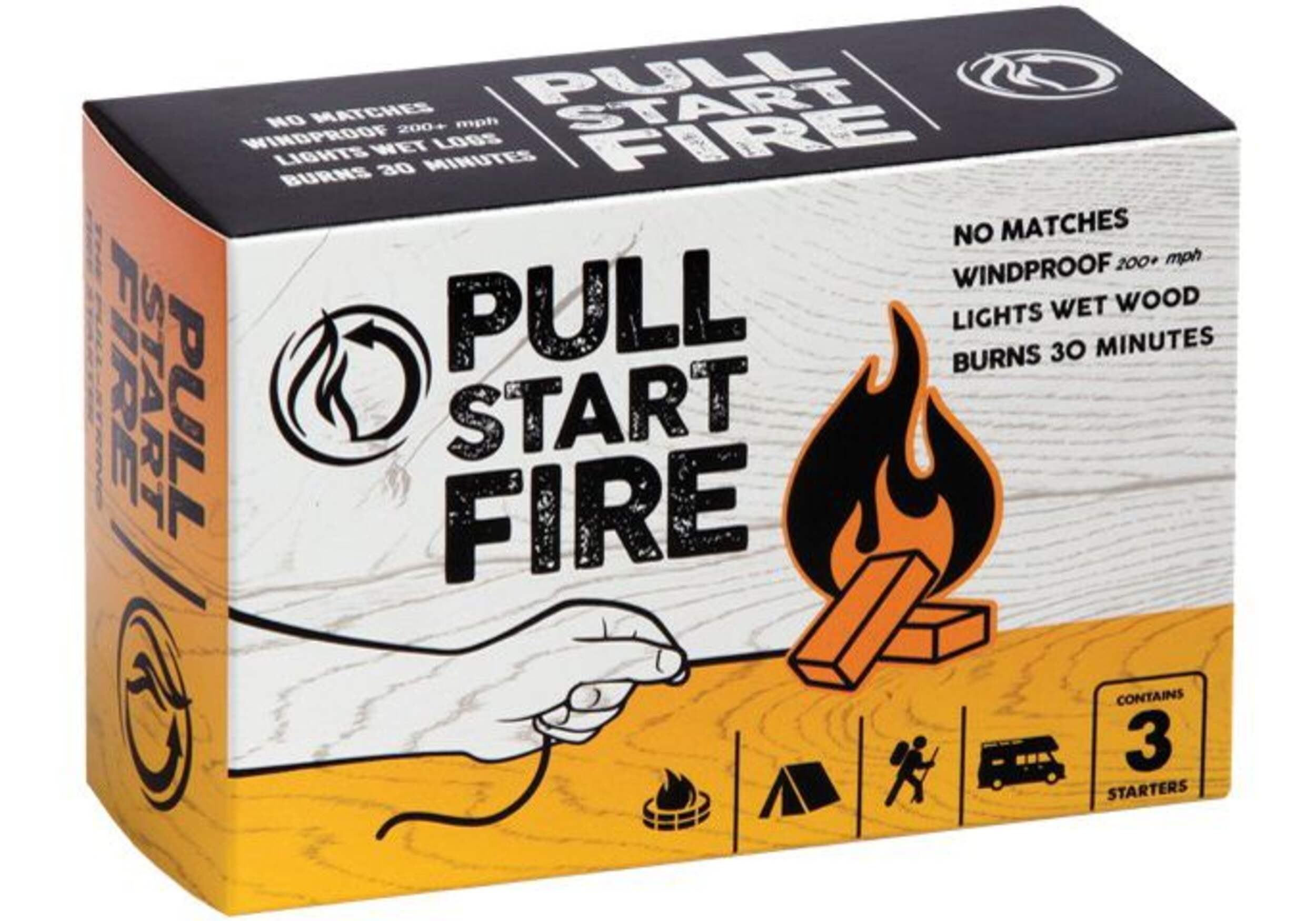 Pull Start Fire Pull String Multi-purpose Firestarter, 3-pk Front_Angled_Right