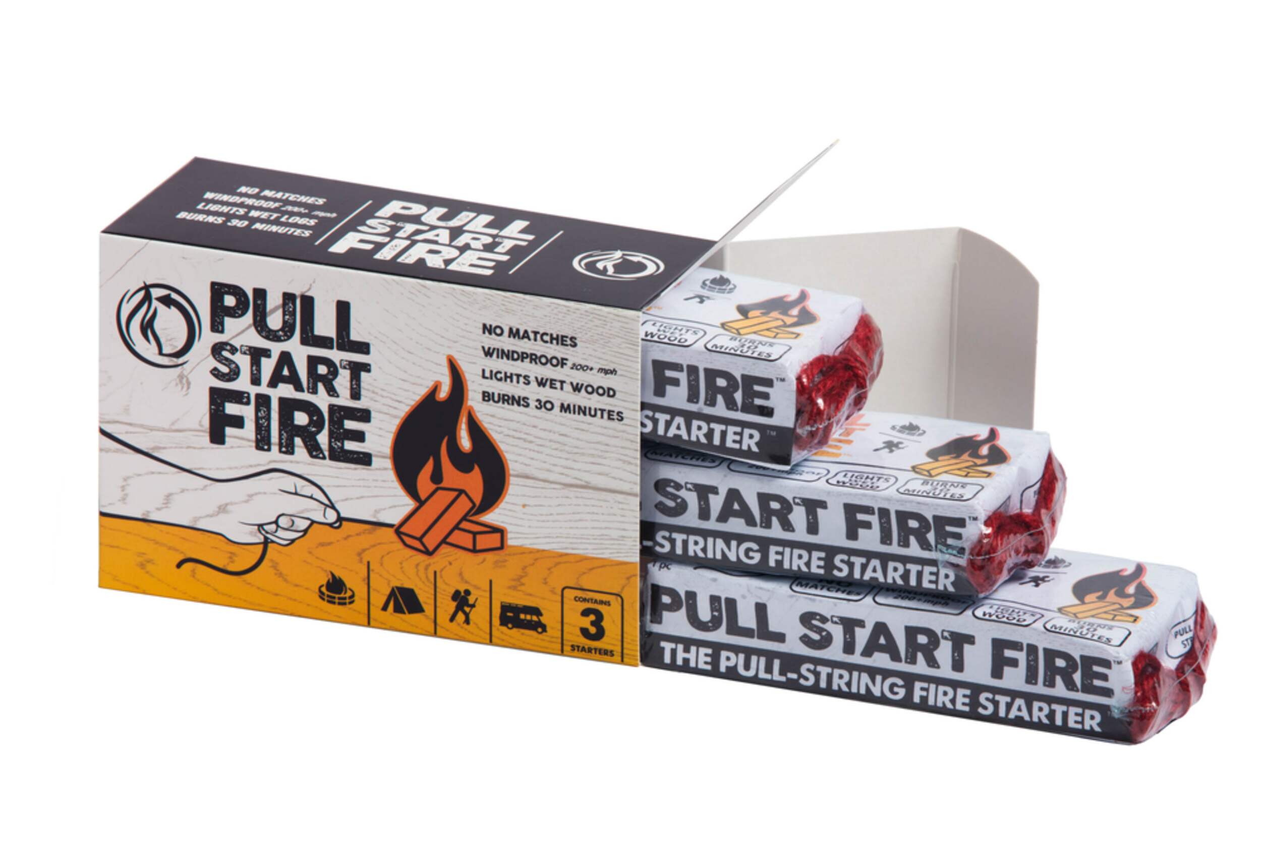 Pull Start Fire Pull String Multipurpose Firestarter, 3pk Canadian Tire