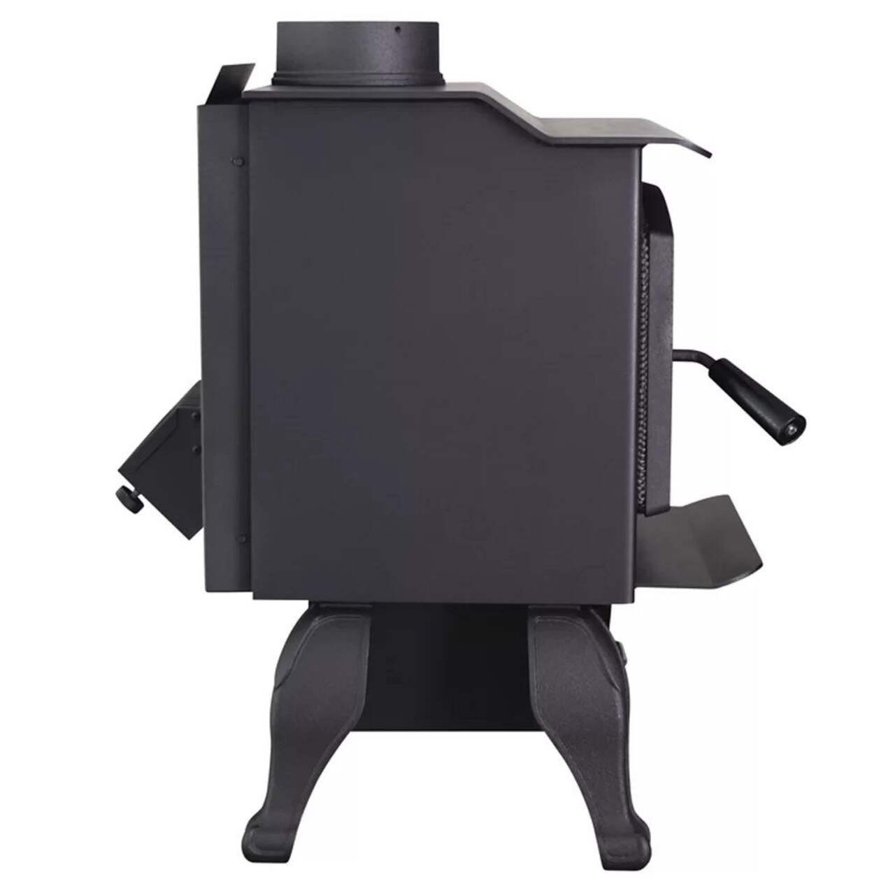 US Stove 1,200 Sq. Ft. Wood Stove with Legs