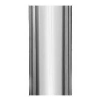 Duravent Double Wall Chimney Stove Pipe, 6 x 36-in, Stainless Steel CloseUp