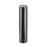 DuraVent Telescoping Chimney Stove Pipe 6-in x 29-in to 46-in, Black Front_Elevated