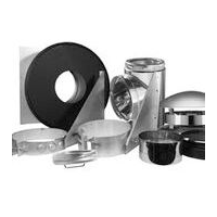 DuraVent Wall Support Kit For Double Wall Chimney, 7-in, Stainless Steel Composite_or_Mixed