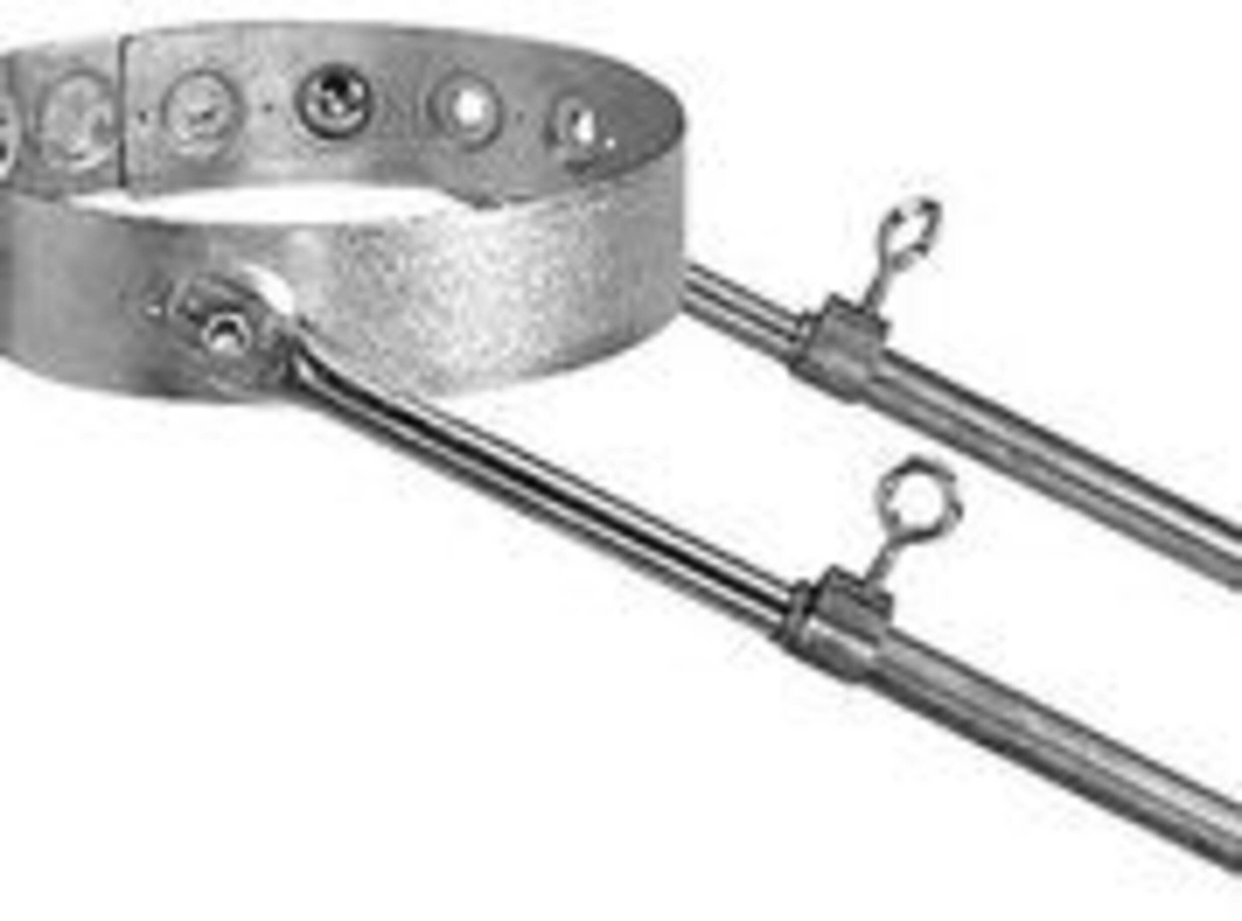 DuraVent Roof Brace, Stainless Steel Front_Elevated