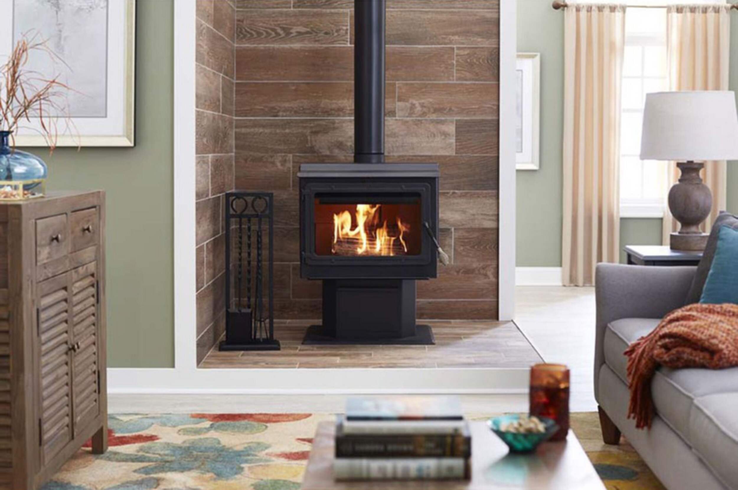 Timber Ridge NonCatalytic Freestanding Wood Stove, EPA 2020 Certified