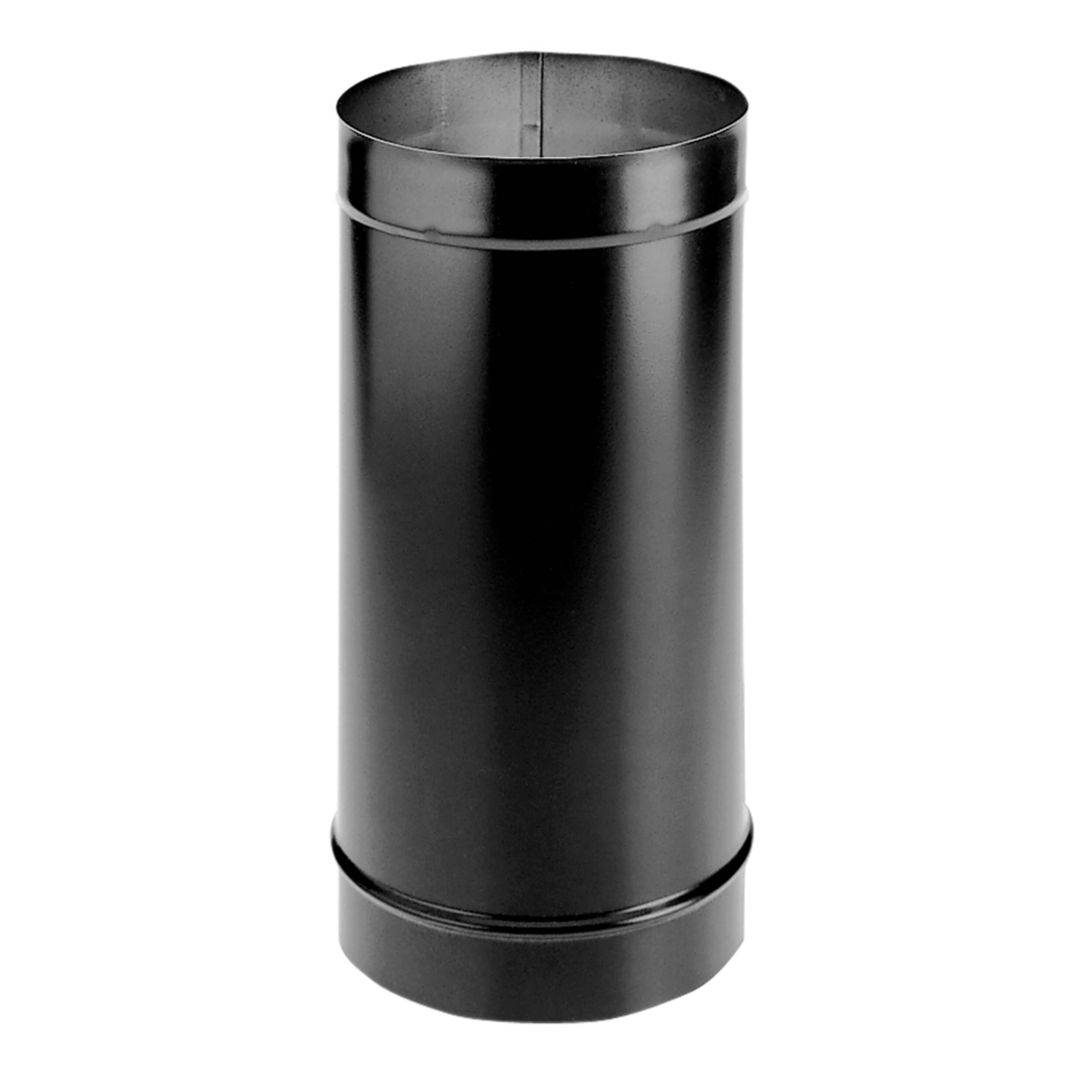 DuraVent SingleWall Stove Pipe, 6in x 12in, Black Canadian Tire