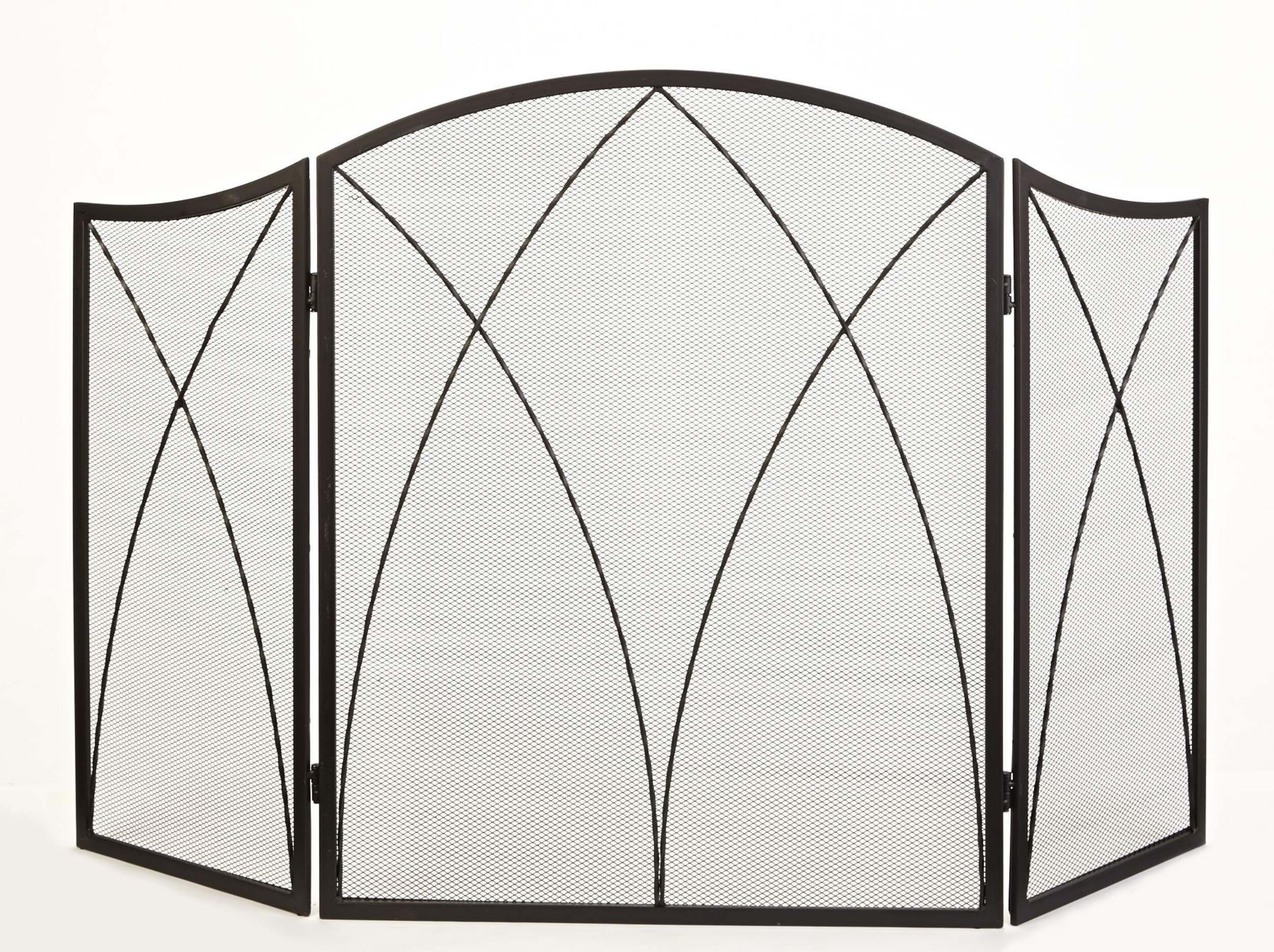 Gothic Fireplace Screen Front_Flat