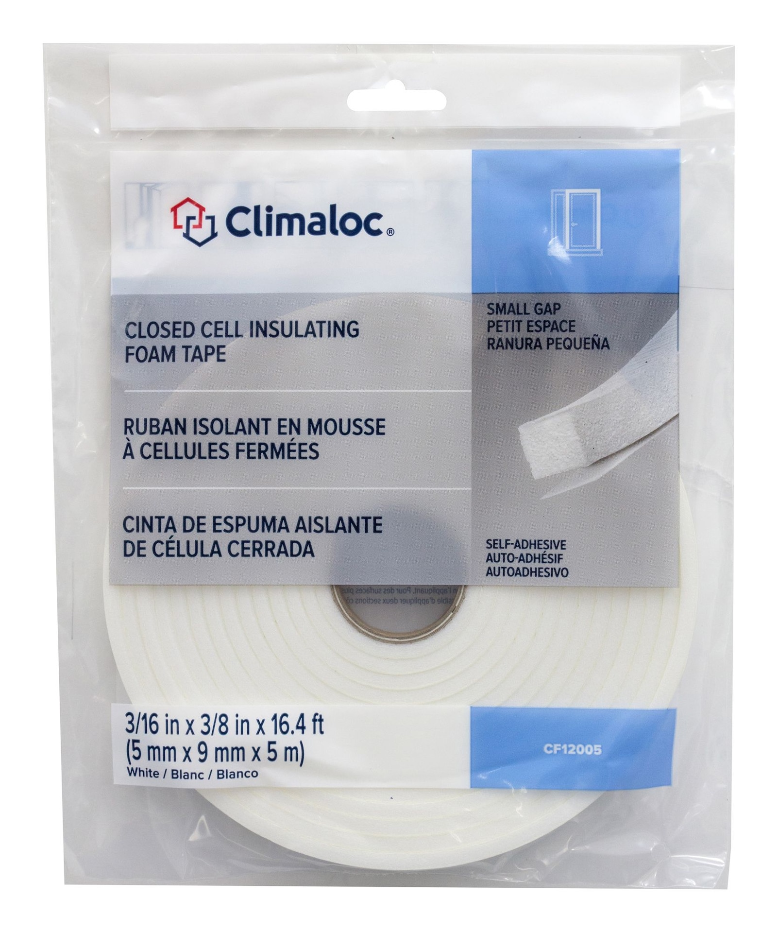 Climaloc Closed Cell 3 16 x 3 8 x 16.4 in Canadian Tire