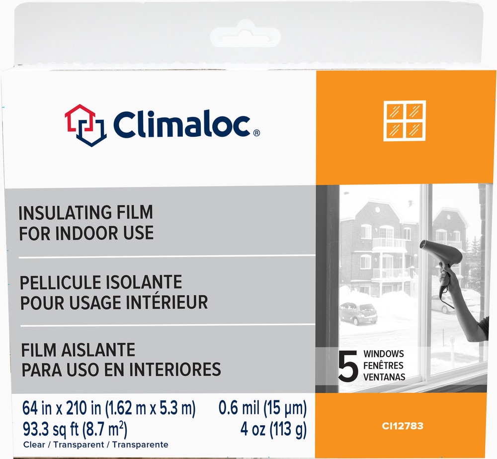 Climaloc Window Indoor Insulator Kit, 5pk Canadian Tire