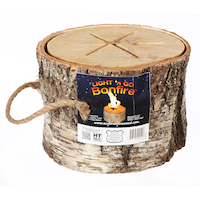 Bûche Light 'n Go Bonfire