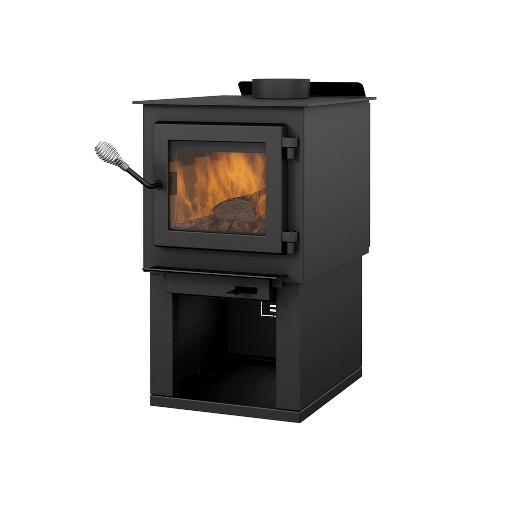 Drolet Deco Nano Modern Style Wood Stove, EPA Certified, 45,000 BTU
