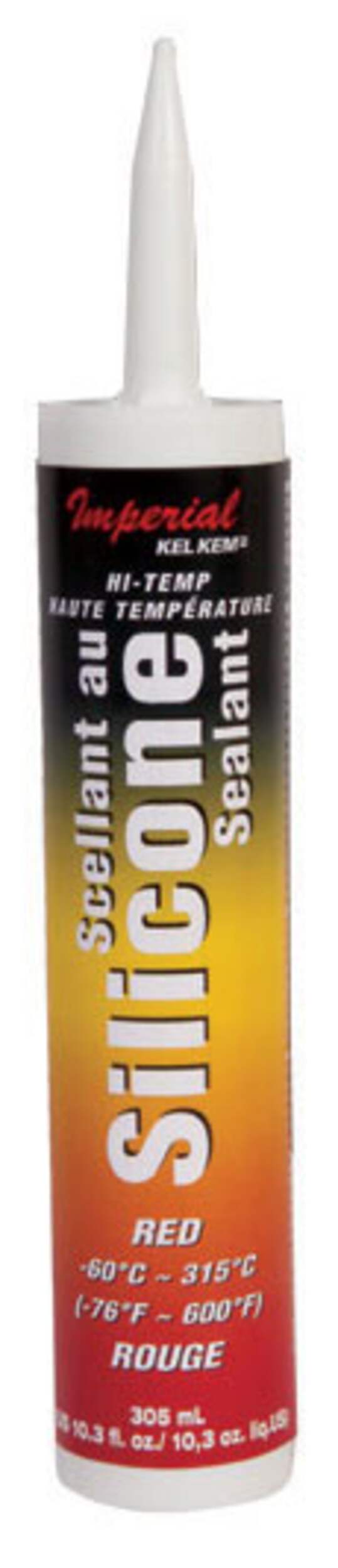 Imperial High Temperature Silicone Sealant Red, 304 mL Canadian Tire