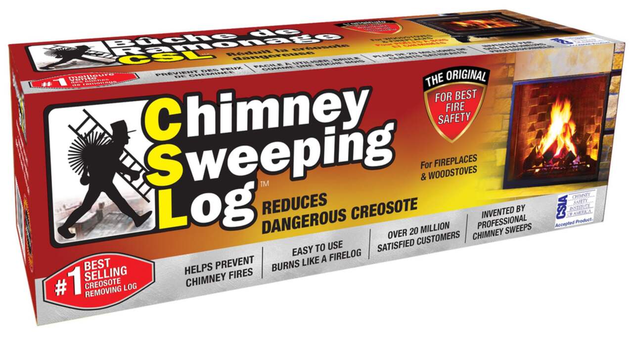 Chimney Sweeping Log For Fireplaces & Woodstoves