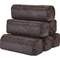 Bûches écologiques Northland 3 heures, paq. 6 Front_Angled_Left