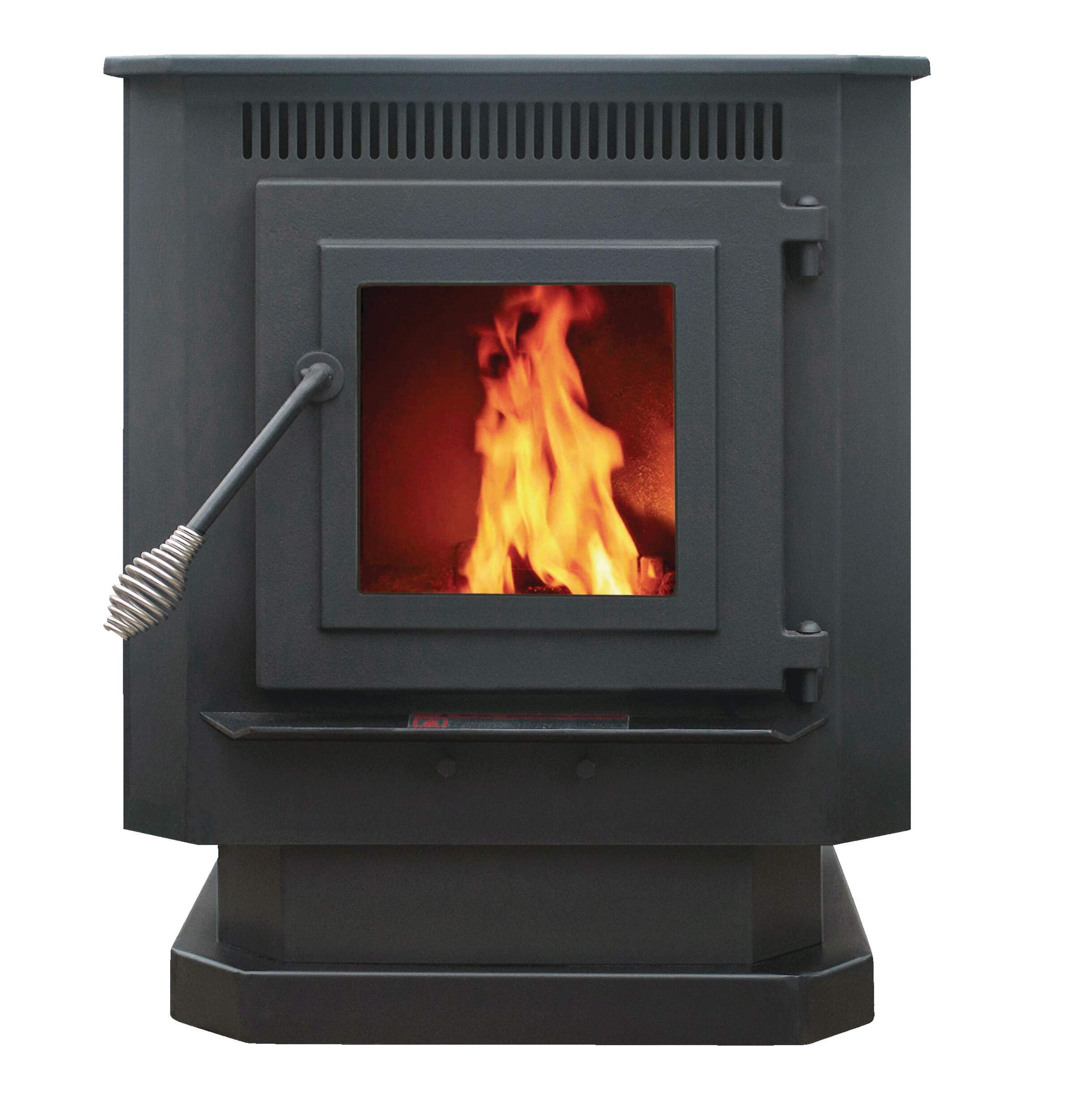 Timber Ridge Indoor Wood Pellet Stove, EPA 2020 Certified, 1500 sq. ft. Hopper, 40-lb Front_Flat