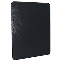 Imperial Stove Board, Black Pebble Finish, 32 x 42-in Front_Angled_Right