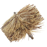 Brosses pour poêle à granules à fibres rigides Imperial Chimeny Brushes, 4 po Front_Angled_Right