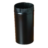 Imperial Metal Stove Pipe Fitting, Black Matte Finish, 6-in x 12-in Front_Elevated
