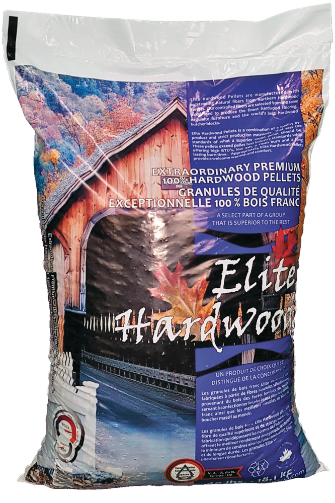 Elite Long Burning Extraordinary Premium Hardwood Pellets,9000 BTUs/lbs