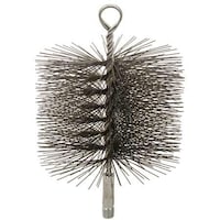 Brosse ronde en fil Imperial Supersweep, qualité supérieure, 7 po Front_Flat