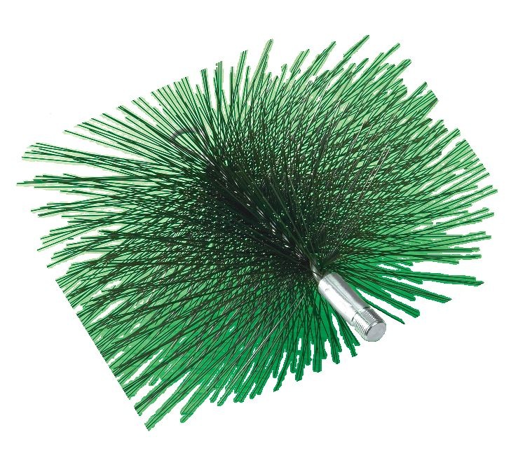 Imperial Rectangular Supersweep Wire Chimney Brush, 6 x 11in