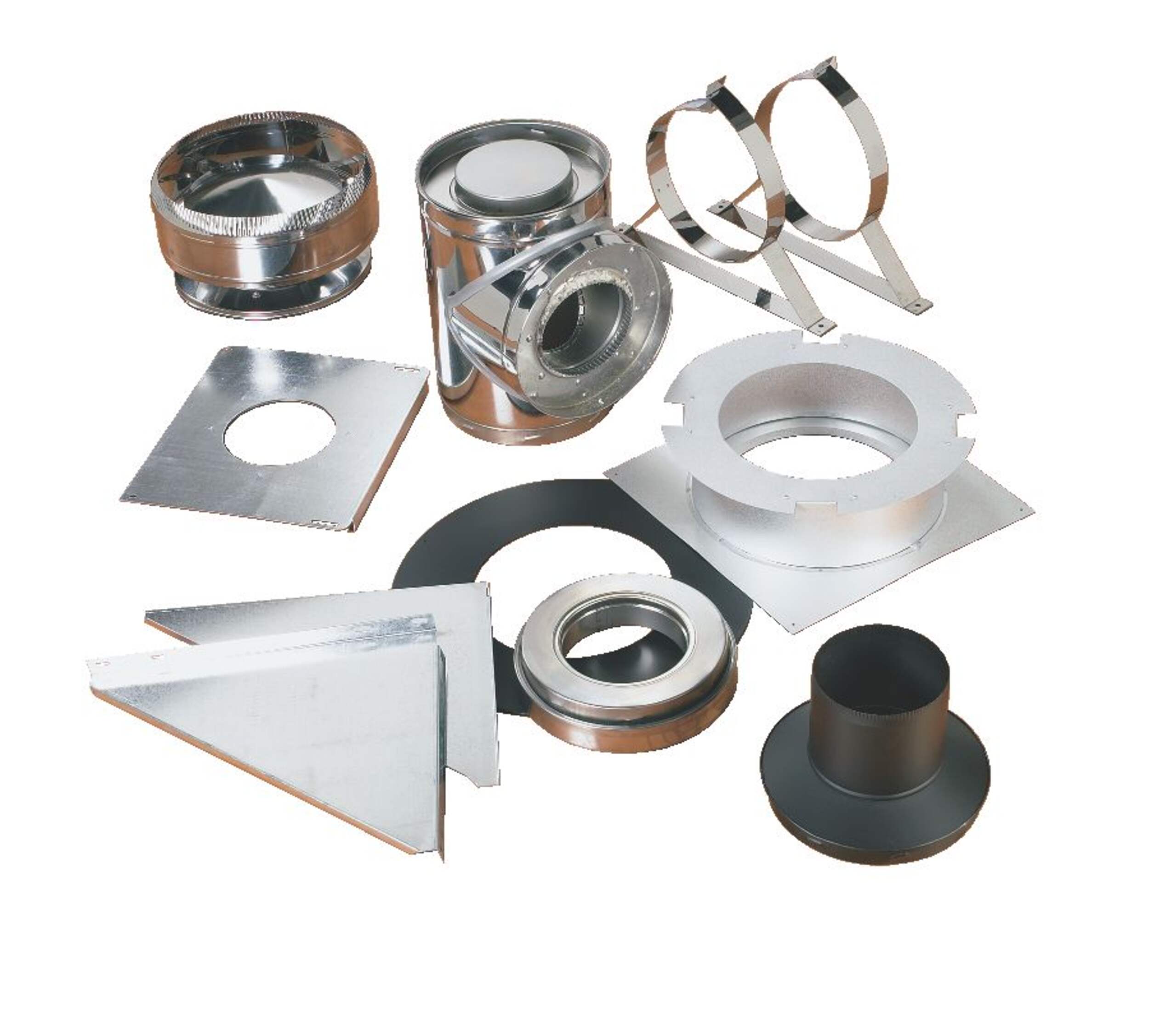 SuperVent Wall Support Kit, 6-in Composite_or_Mixed