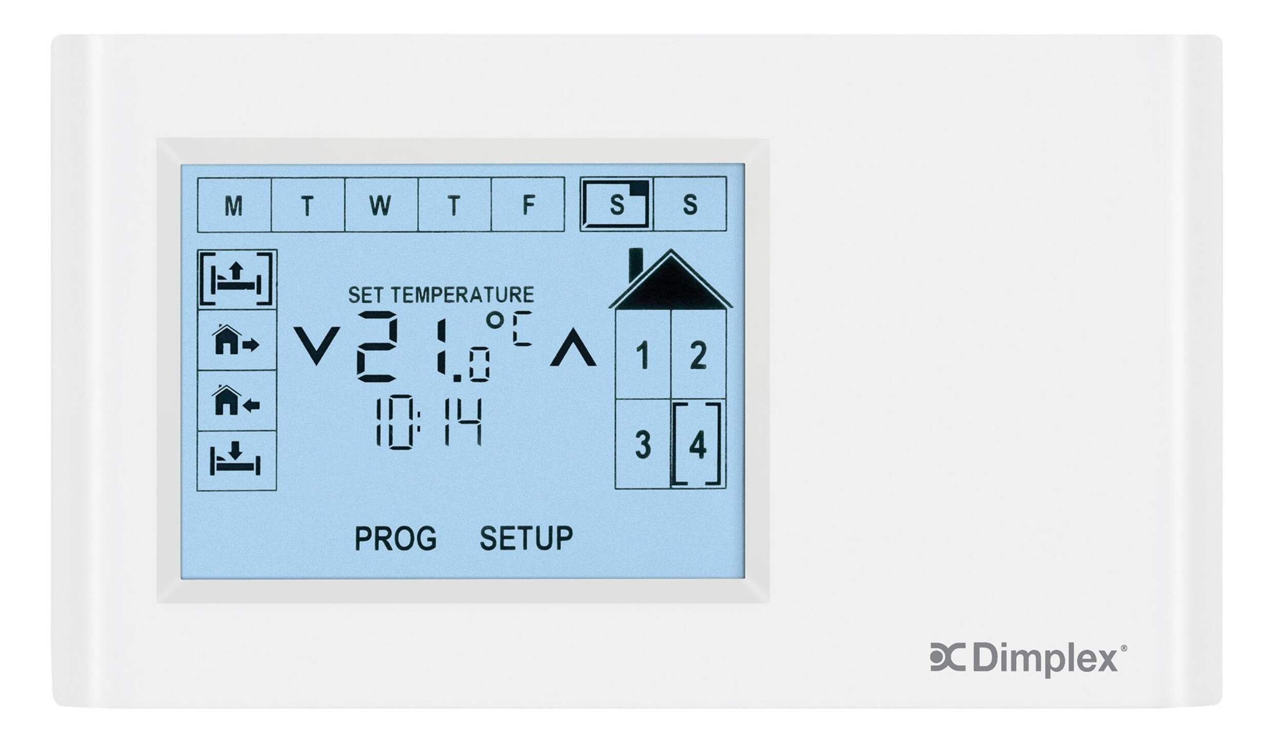 Connex™ Wireless Multi-Room Temperature Control Thermostat Front_Flat