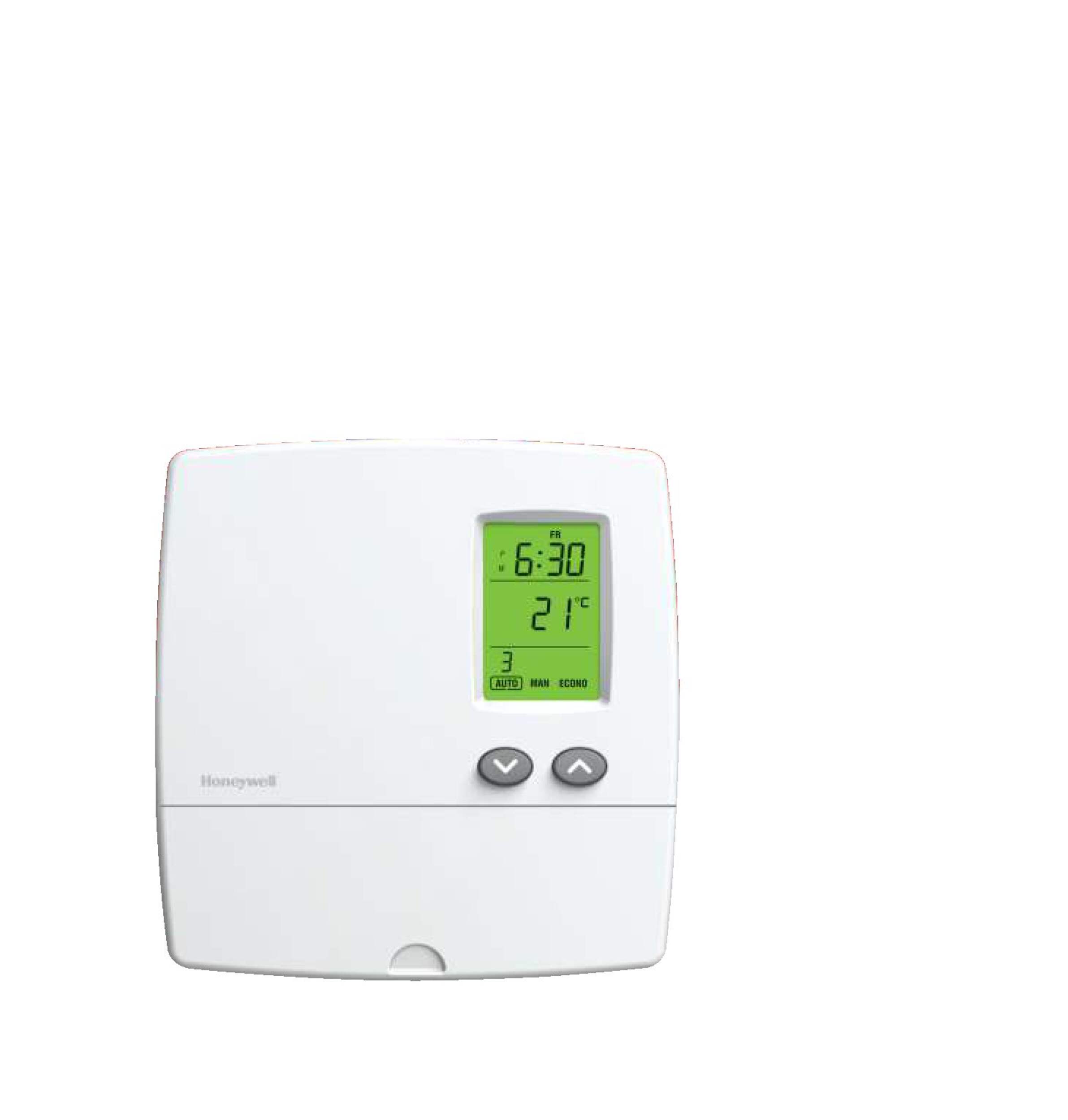 Honeywell Home RLV4300A 5-2 DayProgrammable Thermostat, White Front_Flat