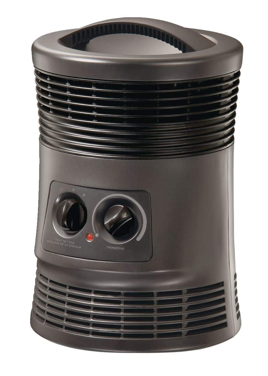 Honeywell HHF360VC 360 Degree Surround Portable Fan Heater w/Thermostat