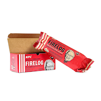 Enviro-Log KFC 11 Herbs & Spices Fried Chicken Scented Firelog, Limited Edition