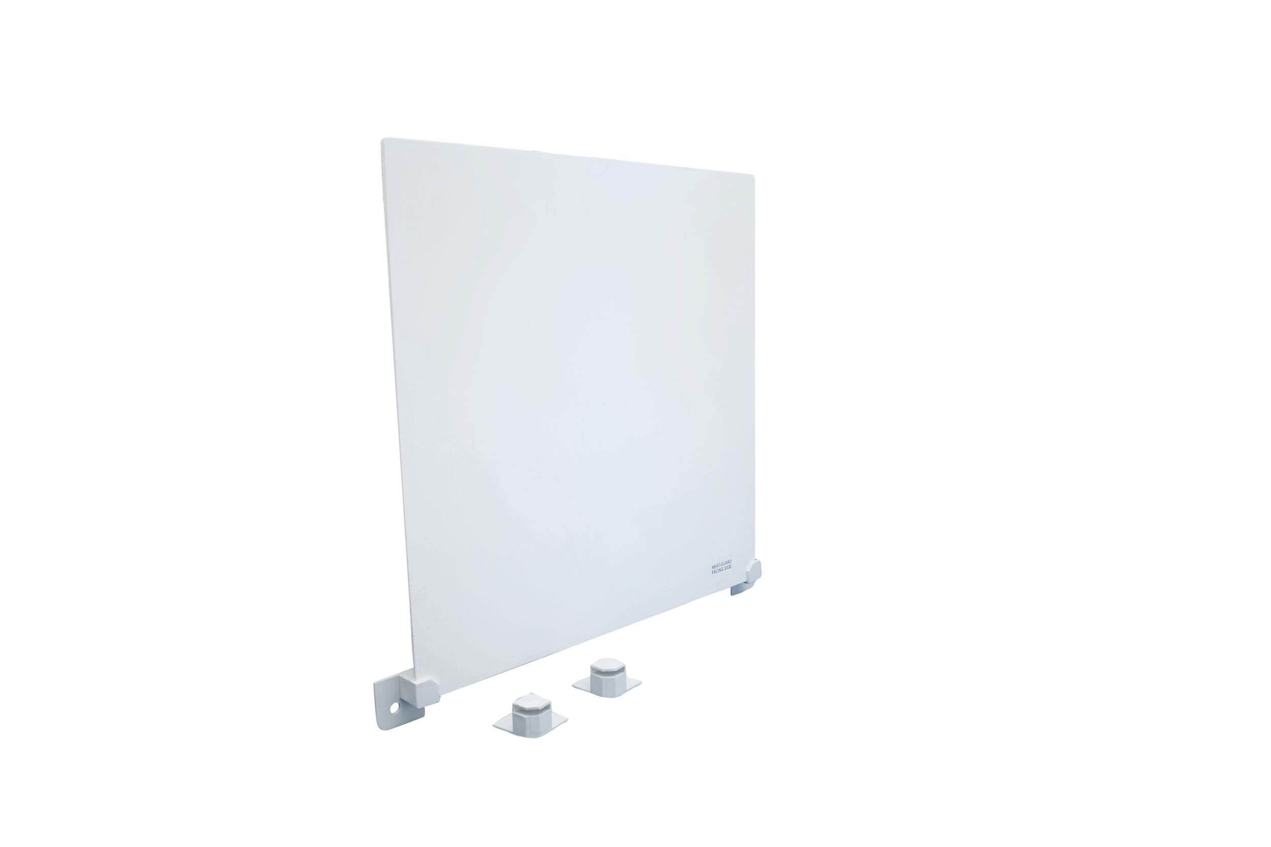 Amaze Heater Heat Guard for 400W Heater, White Front_Three_Fourths_Angled_Right