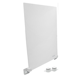 Amaze Heater Heat Guard for 600W Heater, White Front_Three_Fourths_Angled_Right