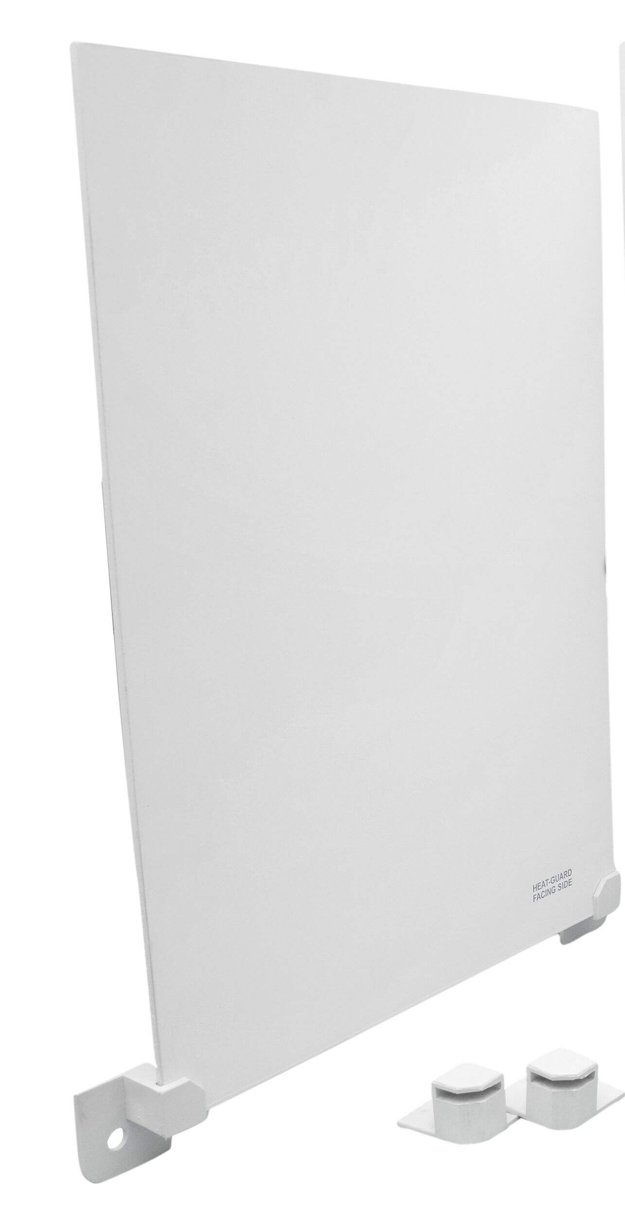 Amaze Heater Heat Guard for 600W Heater, White Front_Three_Fourths_Angled_Right