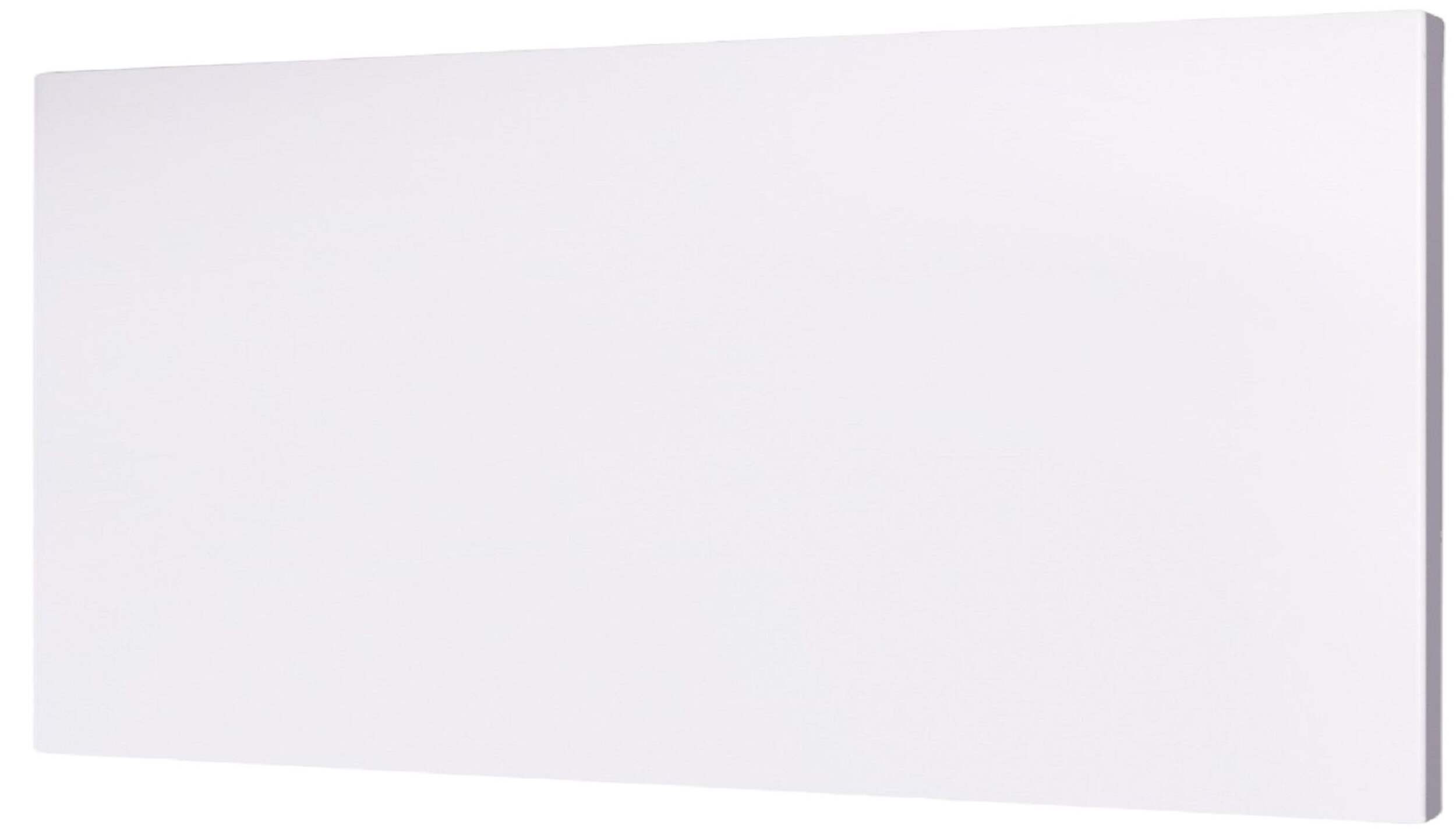 Wexstar 700W Wall Frameless Infrared Panel Heater, White Front_Angled_Left