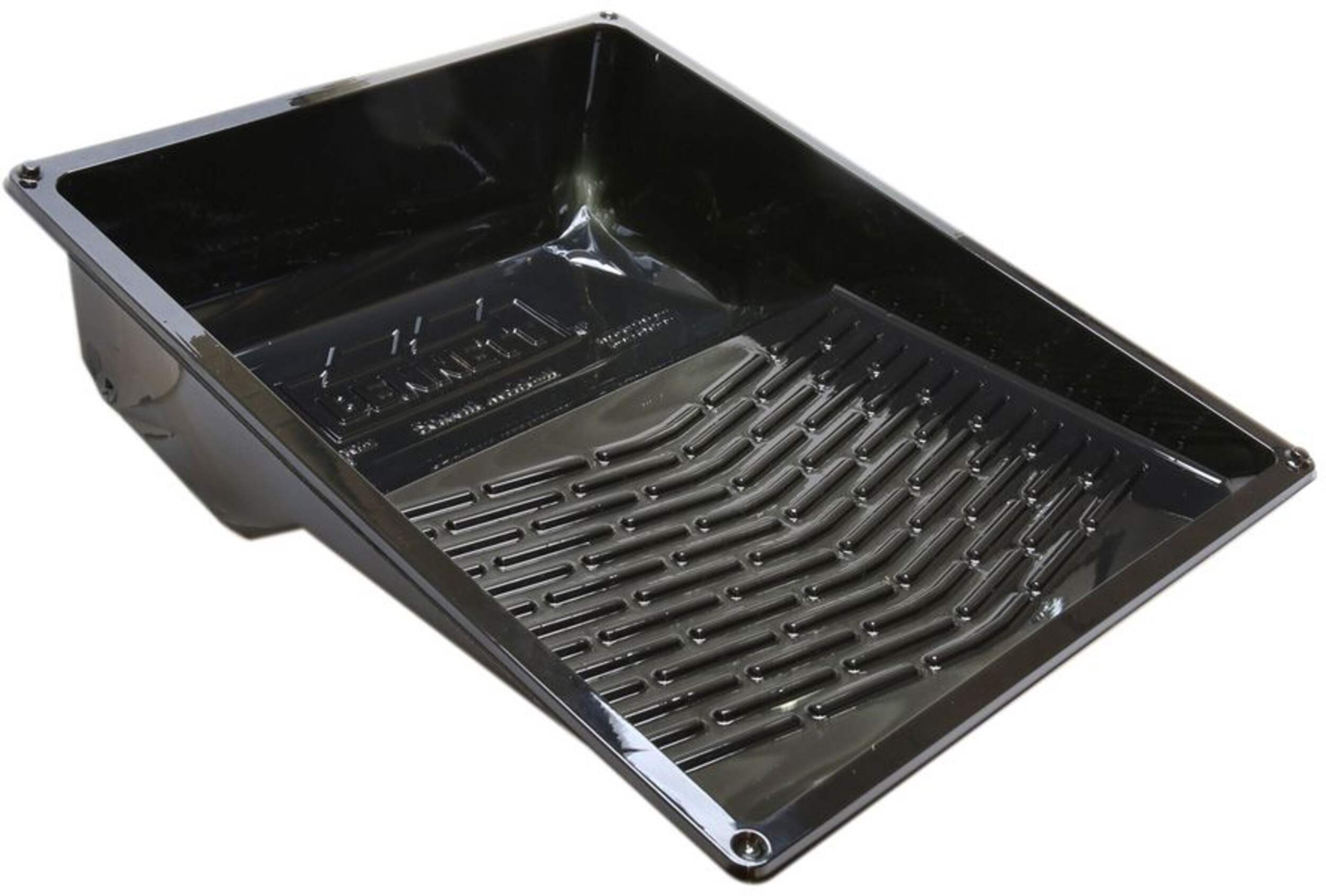 Bennett Jumbo Paint Tray Liner designed to fit 49-0227, 2-L Front_Angled_Right
