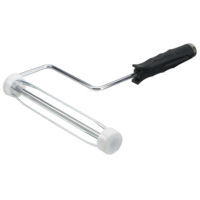 5-Wire Metal Paint Roller Cage with Plastic Handle