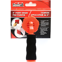Bennett Pro Pad  Exterior & Interior Paint Edger for Staining Decks & Fences, 4-in