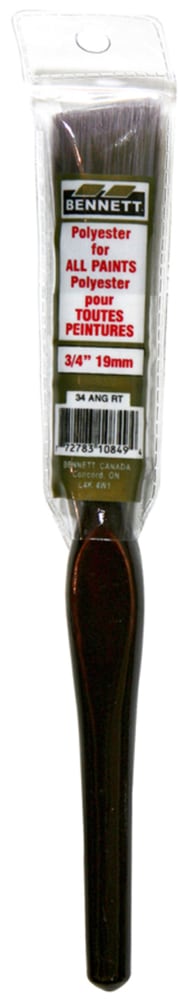 Angular Trim Solid Polyester Brush, 3/4-in Front_Flat