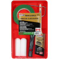 Outils de peinture sans charpie Bennett pour découpages et rebords, 100 mm, paq. 6